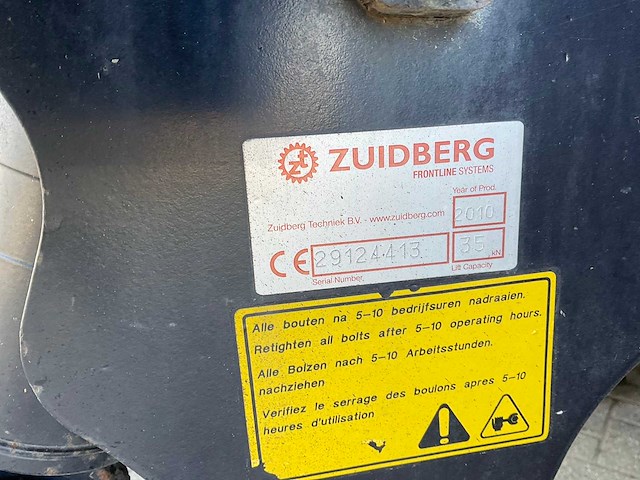 2010 valtra t132 direct vierwielaangedreven landbouwtractor - afbeelding 10 van  19