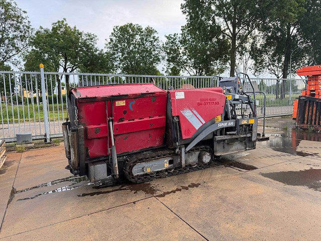 2010 vogel super 800 asfalteermachine - afbeelding 5 van  12