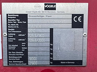 2010 vogele super 1800-2 asfalteermachine - afbeelding 19 van  27