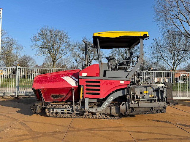 2010 vogele super 1800-2 asfalteermachine - afbeelding 19 van  22