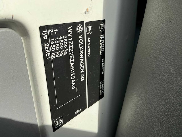 2010 volkswagen crafter 28 2.5 tdi l1h1 bedrijfswagen - afbeelding 2 van  11