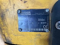 2010 wacker neuson bh13 breekhamer benzine - afbeelding 8 van  8