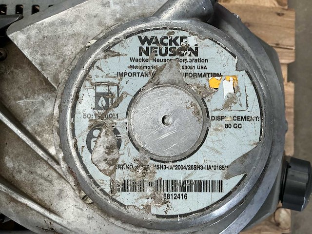 2010 wacker neuson bh13 breekhamer benzine - afbeelding 7 van  8