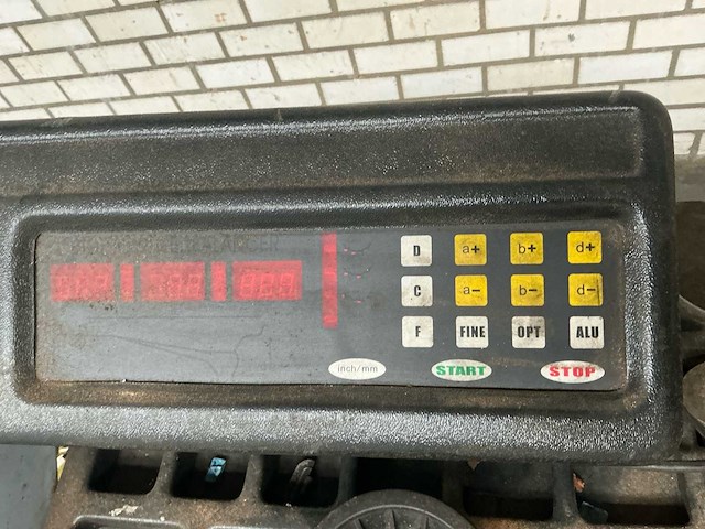 2010 weber tools wt-99 banden balanceerapparaat - afbeelding 5 van  9