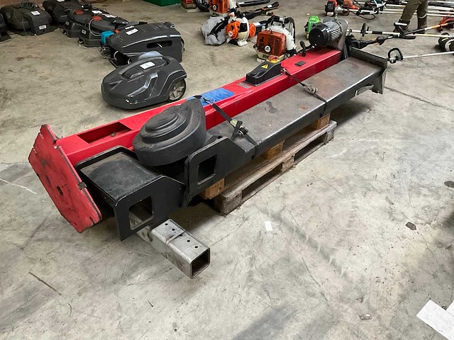 2010 werther international monolift 800 elektrische pallet/materiaalhefmachine - afbeelding 1 van  8