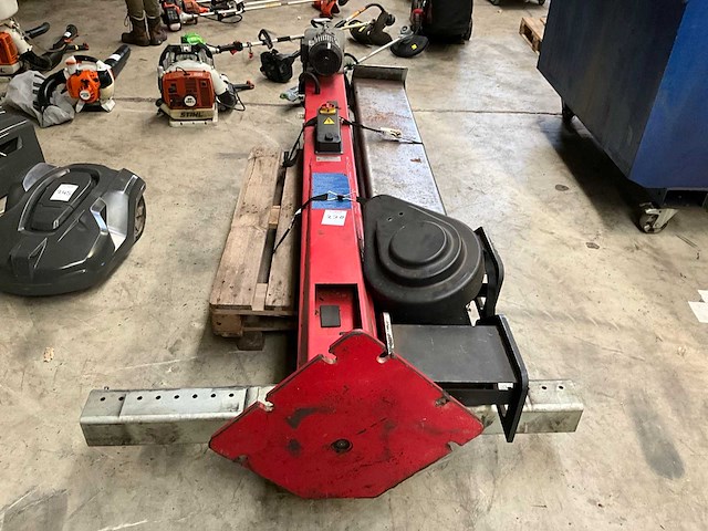 2010 werther international monolift 800 elektrische pallet/materiaalhefmachine - afbeelding 3 van  8