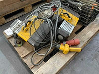 2010 yale cpvf 5-8/ 10-4 elektrische kettingtakel (2x) - afbeelding 3 van  6