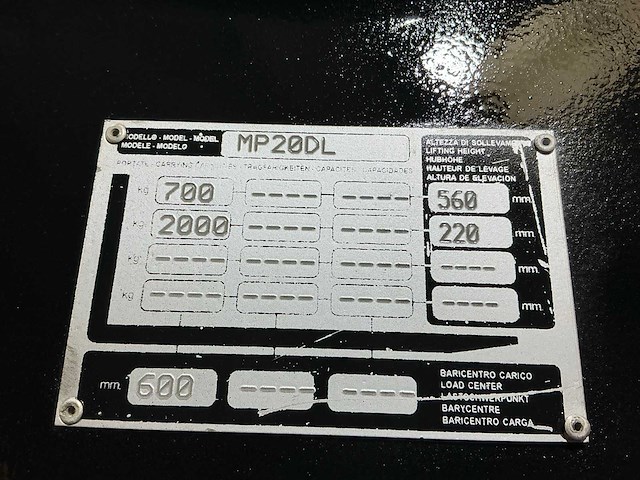 2010 yale mp20dl hoogheffer elektrische palletwagen - afbeelding 10 van  10