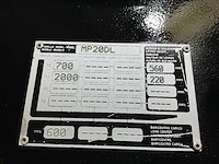 2010 yale mp20dl hoogheffer elektrische palletwagen - afbeelding 10 van  10