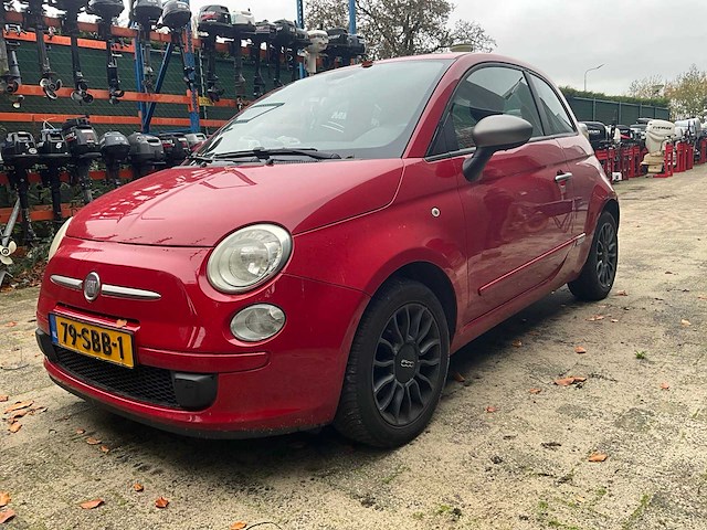 2011 - fiat - 500 - personenauto - afbeelding 1 van  8