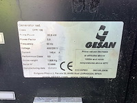 2011 - gesan - dpr 100 - stroomgenerator - afbeelding 14 van  20