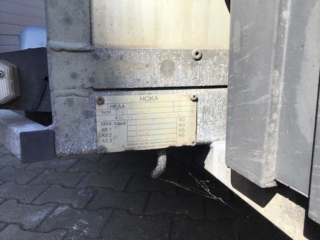 2011 - hoka - b1 - b1 var f - car trailer - afbeelding 4 van  13