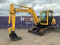 2011 - hyundai - robex - r55-7 - rupsgraafmachine - afbeelding 1 van  15