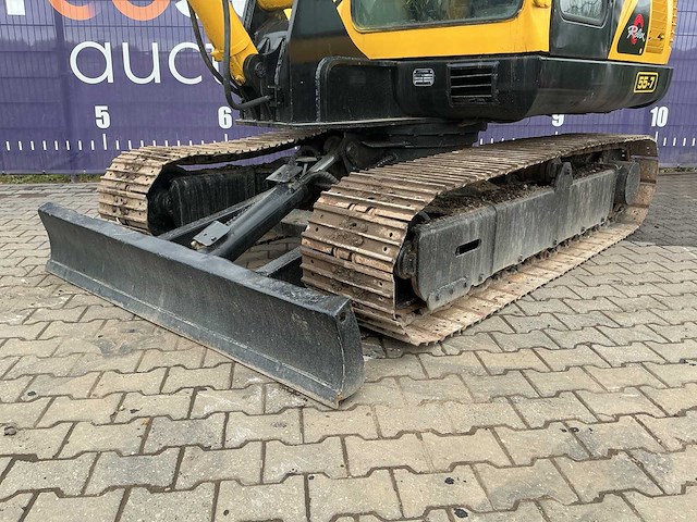 2011 - hyundai - robex - r55-7 - rupsgraafmachine - afbeelding 12 van  15