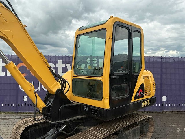 2011 - hyundai - robex - r55-7 - rupsgraafmachine - afbeelding 14 van  15