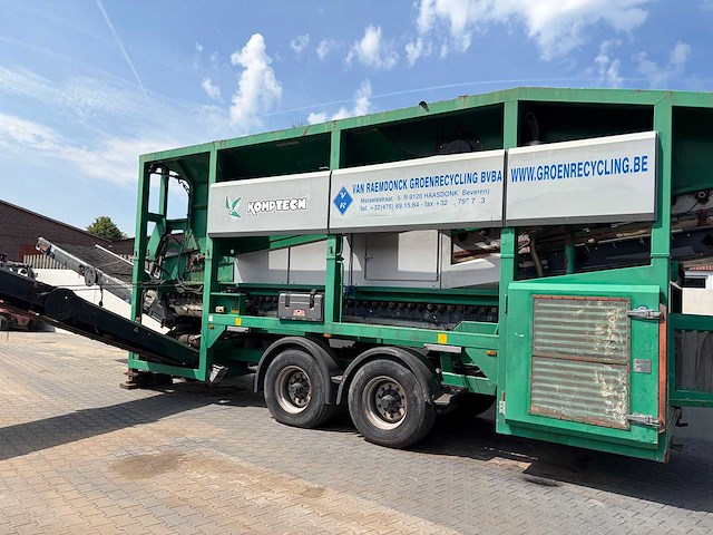2011 - komtech - multistar l3 - mobiele zeefinstallatie - afbeelding 12 van  16