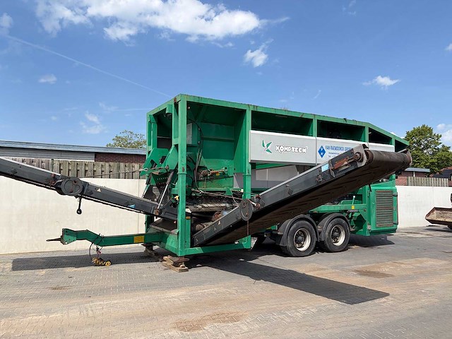 2011 - komtech - multistar l3 - mobiele zeefinstallatie - afbeelding 8 van  20