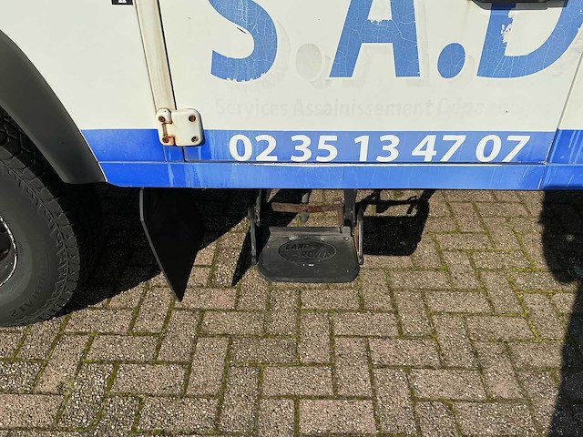 2011 - land rover pickup zuigwagen defender 130 bedrijfswagen - afbeelding 9 van  36