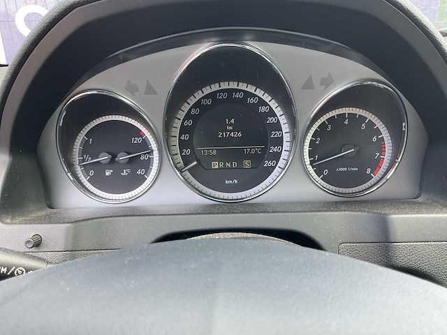 2011 - mercedes-benz - c-klasse estate - 180 cgi be.bnscl.av. - personenauto - afbeelding 13 van  13