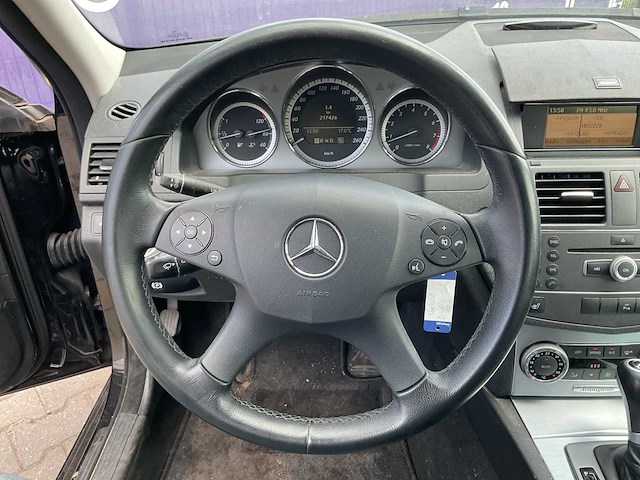 2011 - mercedes-benz - c-klasse estate - 180 cgi be.bnscl.av. - personenauto - afbeelding 9 van  10