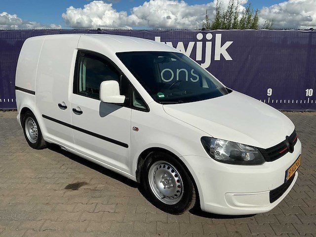 2011 - volkswagen - caddy - 1.6 tdi - bedrijfswagen - afbeelding 3 van  10