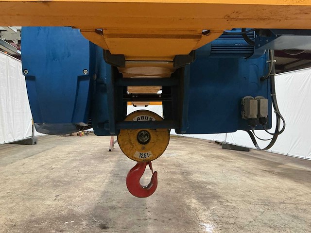 2011 abus 12.500 kg x 5,74 m bovenloopkraan - afbeelding 2 van  16