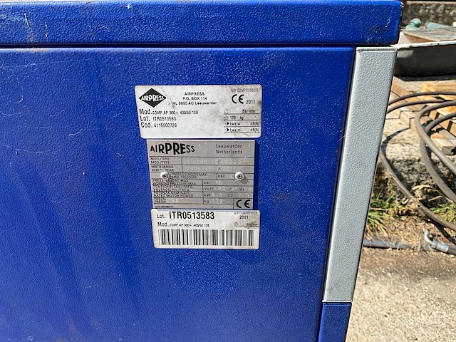 2011 airpress ap 900+ luchtcompressor - afbeelding 7 van  7