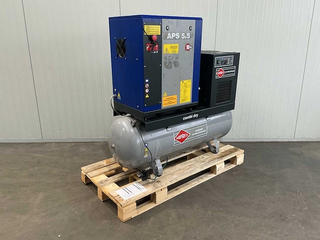 2011 airpress aps 5.5 schroefcompressor - afbeelding 1 van  12