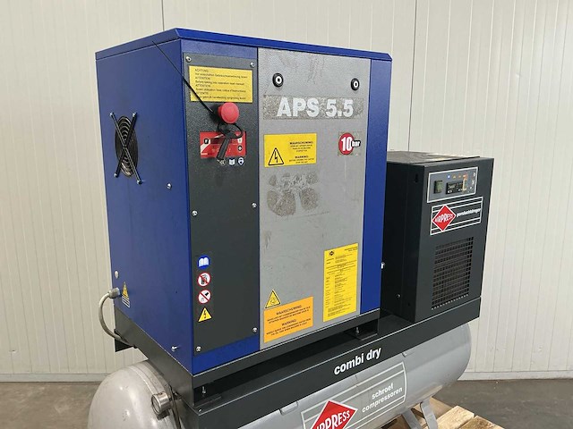 2011 airpress aps 5.5 schroefcompressor - afbeelding 3 van  12