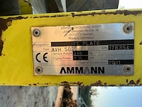 2011 ammann avh 5020 e reversibele trilplaat 415 kg - afbeelding 3 van  11