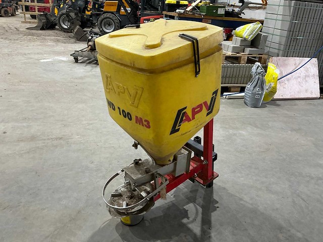 2011 apv wd 100 m3 elektrische zoutstrooier - afbeelding 2 van  13