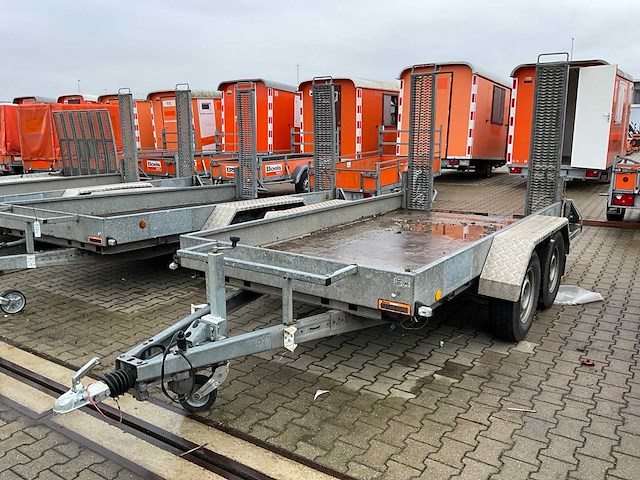 2011 atec mg1 graafmachine transporter / voertuig aanhangwagen - afbeelding 1 van  19
