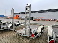 2011 atec mg1 graafmachine transporter / voertuig aanhangwagen - afbeelding 14 van  19