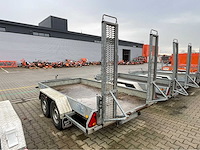2011 atec mg1 graafmachine transporter / voertuig aanhangwagen - afbeelding 16 van  19