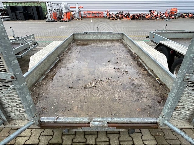 2011 atec mg1 graafmachine transporter / voertuig aanhangwagen - afbeelding 18 van  19