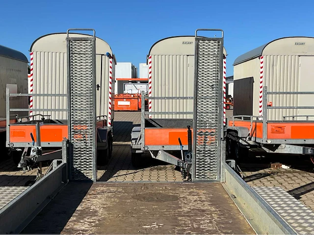 2011 atec mt1 graafmachine transporter / voertuig aanhangwagen - afbeelding 19 van  19