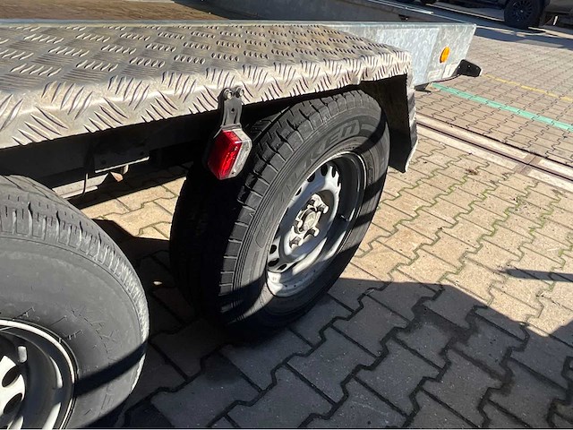 2011 atec mt1 graafmachine transporter / voertuig aanhangwagen - afbeelding 6 van  19