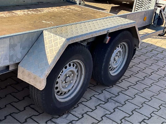 2011 atec mt1 graafmachine transporter / voertuig aanhangwagen - afbeelding 8 van  19