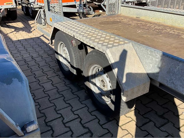 2011 atec mt1 graafmachine transporter / voertuig aanhangwagen - afbeelding 9 van  19
