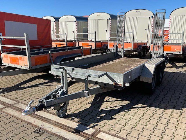 2011 atec mt1 graafmachine transporter / voertuig aanhangwagen - afbeelding 1 van  19