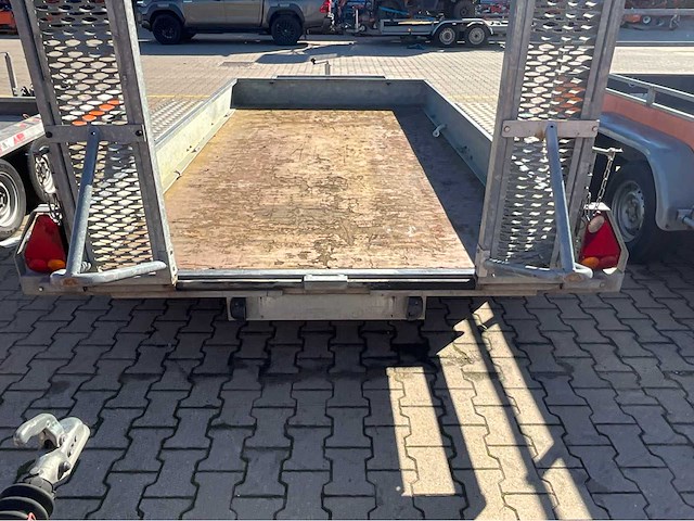 2011 atec mt1 graafmachine transporter / voertuig aanhangwagen - afbeelding 9 van  19
