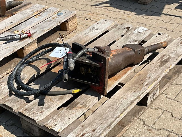 2011 atlas copco hydraulische breekhamer - afbeelding 3 van  6