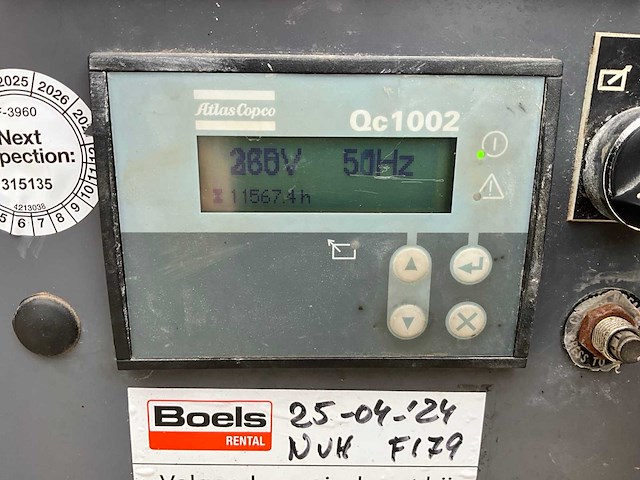 2011 atlas copco qas 20 stroom aggregaat - afbeelding 15 van  16