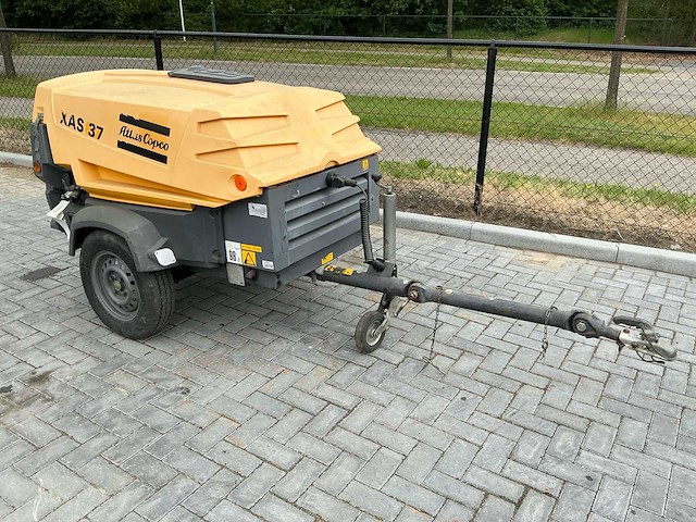 2011 atlas copco xas 37 luchtcompressor - afbeelding 8 van  23