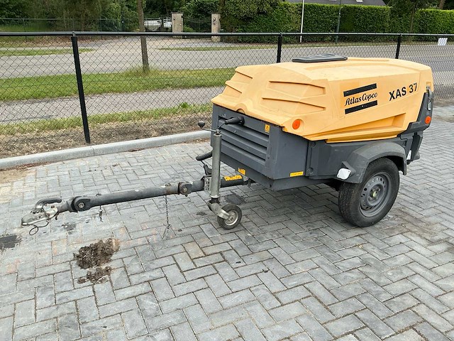 2011 atlas copco xas 37 luchtcompressor - afbeelding 1 van  23