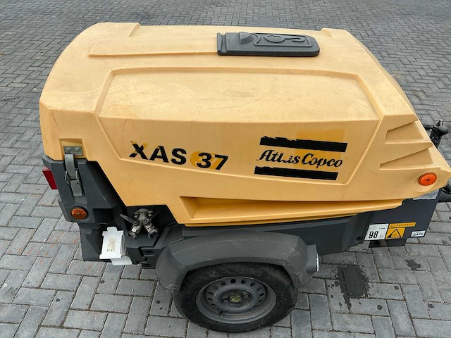 2011 atlas copco xas 37 luchtcompressor - afbeelding 23 van  23