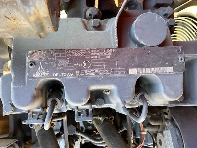 2011 atlas copco xas57dd pe compressor aanhangwagen - afbeelding 3 van  21