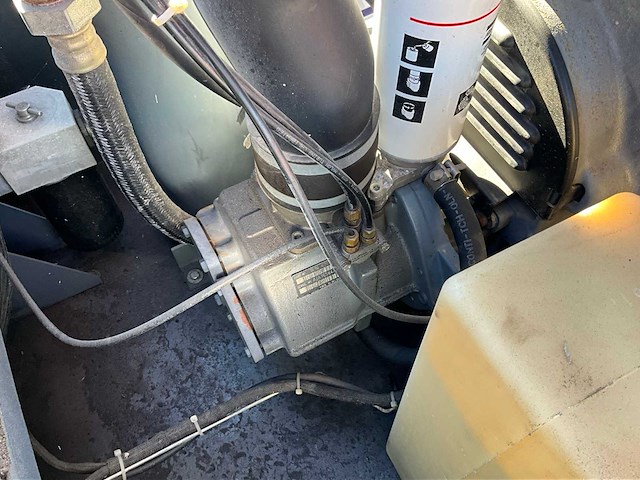 2011 atlas copco xas57dd pe compressor aanhangwagen - afbeelding 4 van  21