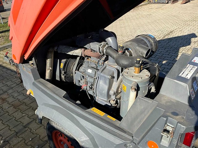 2011 atlas copco xas57dd pe compressor aanhangwagen - afbeelding 20 van  21