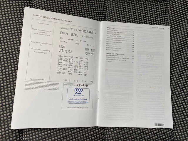 2011 audi a3 sportback 2.0 tfsi s3 quattro personenauto - afbeelding 16 van  26